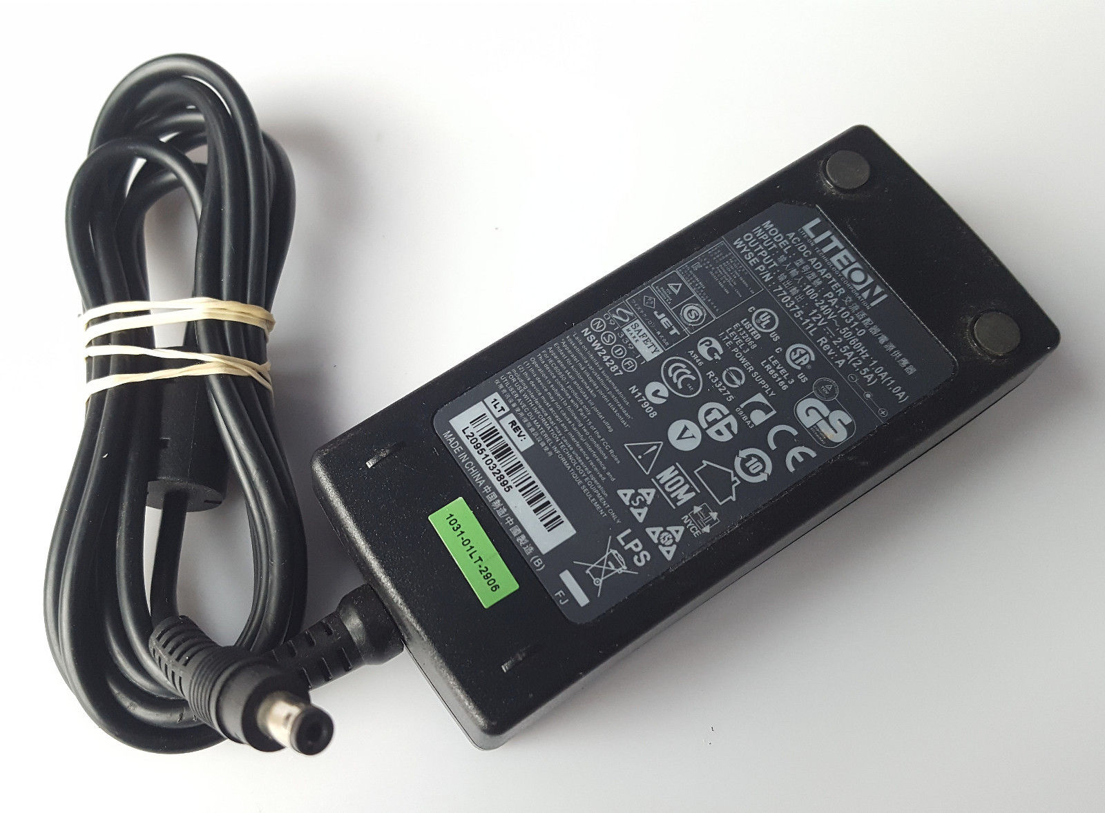*Brand NEW*12V 2.5A AC ADAPTER LITEON (LITE-ON) PA-1031-0 770375-11L POWER SUPPLY